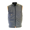Rail Hi-Vis Reversible Orange Bodywarmer - L