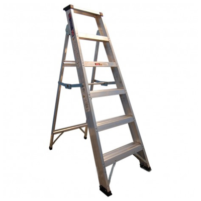 Industrial Aluminium Steps - 6 Treads - 1.33 Metres