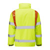 Leo Portmore 4K Waterproof Hi-Vis Red Braced Yellow Bomber Jacket