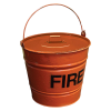 Fire Bucket - Metal
