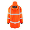 Leo Clovelly 15K Waterproof Breathable Rail Hi-Vis Orange Anorak
