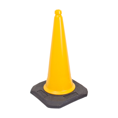 Ranger Yellow Traffic Cone No Sleeve - 2 Part - 750mm