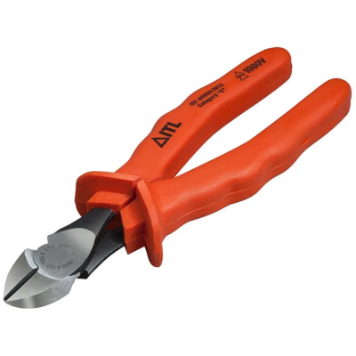 Insulated Diagonal Side Cutters 190mm - Heavy-Duty 