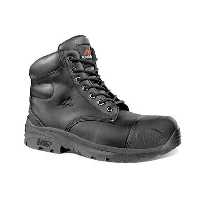 Rock Fall Ebonite RF10 Robust Black Safety Boots