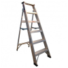 Industrial Aluminium Steps - 6 Treads - 1.33 Metres