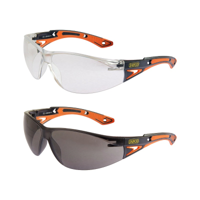 Jafco Flame Safety Glasses - Clear Lens