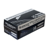 Nitrile Powder Free Heavy Duty Diamond Grip Black Disposable Gloves - Box of 100 - Small / Size 7