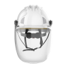JSP EVO5 Olympus Linesman Safety Helmet with EVOGuard C5-MAX Visor - White