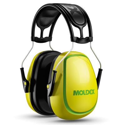 Moldex M4 Ear Defenders Yellow / Green - 30dB SNR