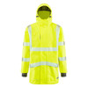 Leo Clovelly 15K Waterproof Breathable Hi-Vis Yellow Anorak