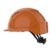JSP EVOLite Vented Wheel Ratchet Safety Helmet - Orange