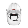 JSP EVO5 Olympus Linesman Safety Helmet with EVOGuard C5-MAX Visor - White