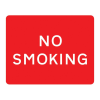 Jazz Sign Plate - No Smoking - 600 x 450 x 2mm