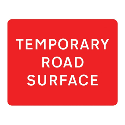 Jazz Sign Plate - Temporary Road Surface - 1050 x 750 x 2mm
