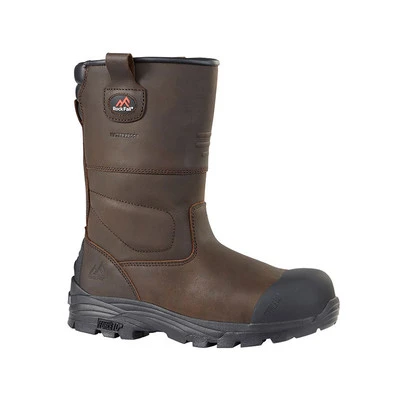 Rock Fall Texas RF70 Black Safety Rigger Boots