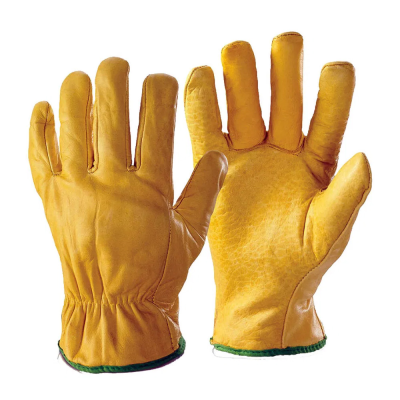 Drivers Leather Safety Gloves - Medium / Size 8