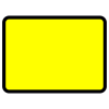 Jazz Sign Plate 300mm Centres - Blank Yellow - 600 x 450mm