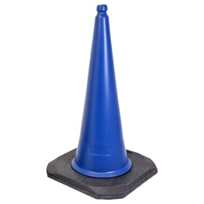 Ranger Blue Traffic Cone No Sleeve - 2 Part - 1 Metre