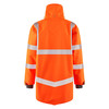 Leo Clovelly 15K Waterproof Breathable Rail Hi-Vis Orange Anorak