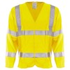 Jafco FR AS Hi-Vis Long Sleeve Waistcoat - Yellow