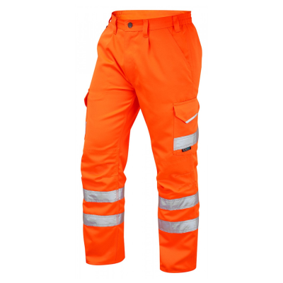 Jafco Rail Hi-Vis Orange Cargo Trousers