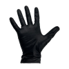 Nitrile Powder Free Heavy Duty Diamond Grip Black Disposable Gloves - Box of 100 - Small / Size 7