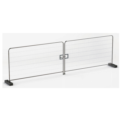Heras Fence Galvanised Vehicle Gate - 7 Metres