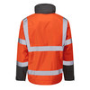 Leo Bickington 4K Waterproof Rail Hi-Vis Orange Superior Bomber Jacket
