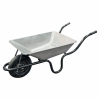 85 Litre Cu-Barrow - Press Pan with Solid Wheel