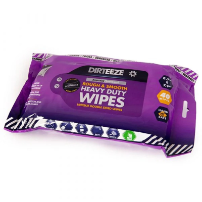 Flowpack ROUGH & SMOOTH Trade Wipes (Pack of 40) DGPF40