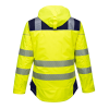 Portwest T400 Waterproof Hi-Vis Yellow/Black Jacket - S