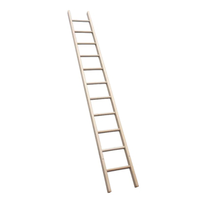 Wooden Pole Ladder - 11 Rungs - 3 Metres