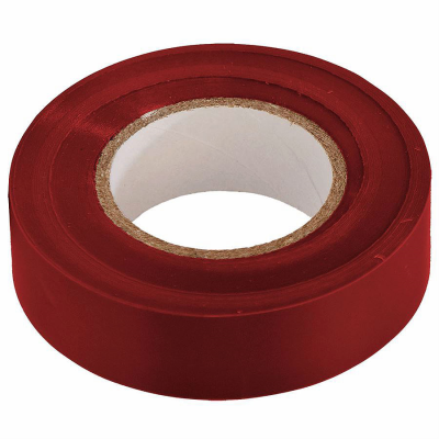 PVC Insulation Tape Red - 19mm x 33 Metres