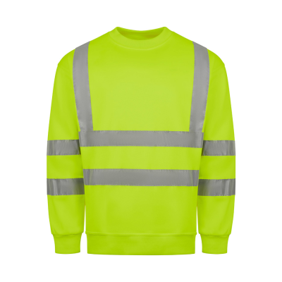 Hi-Vis Yellow Sweatshirt - S