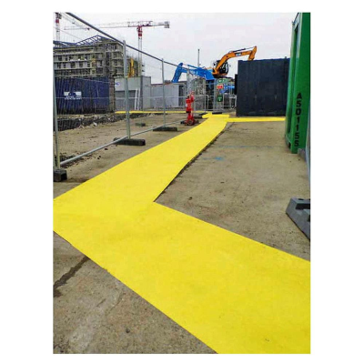 Pyramat Yellow Rubber Matting - 10 x 1 Metre Roll