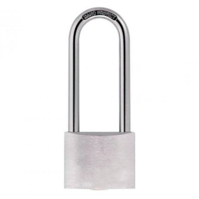 Steel Padlock - Long Shackle - 60mm