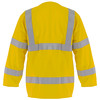 Jafco FR Velcro Hi-Vis Long-Sleeved Waistcoat - Yellow