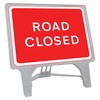 Q-Sign Face Only - Road Closed - 1050 x 750mm