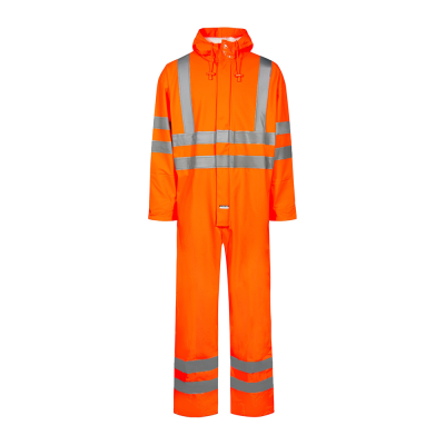 Lyngsoe ARC-LR4057 FR AS Waterproof Arc 4kA Hi-Vis Orange Coverall - S