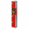 Tool Charging Locker - 1800 x 300 x 300mm - 4 Door 