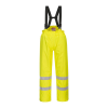 Portwest S780 Bizflame FR AS Waterproof Breathable Hi-Vis Yellow Shell Trousers - S
