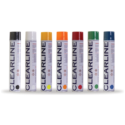 Yellow Permanent Road Marking Spray Paint - 750ml