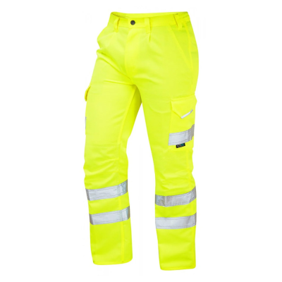 Jafco Hi-Vis Yellow Cargo Trousers
