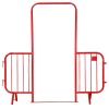 Entrance Barrier Without Gate - Red - 2.3 Metres