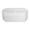 Rota Block Mini - White - 1 Metre