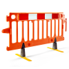 Avalon Barrier with ClearPath Extra Feet - Orange - 2 Metres
