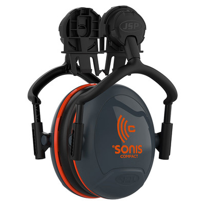 JSP Sonis C Compact Low-Profile Helmet-Mounted Ear Defenders - 31dB SNR