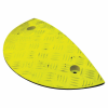 Yellow Speed Ramp End Panel - 75 x 210 x 480mm