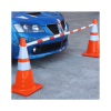 Extendible Cone Bar Red / White - 2.2 Metres