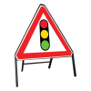 Jazz Triangle Sign Complete Riveted - Traffic Lights - 750mm